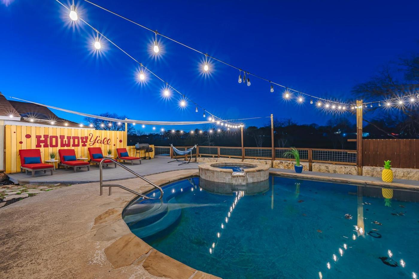 Stunning Pool Overlooking Golf Course & Game Room San Antonio Luaran gambar