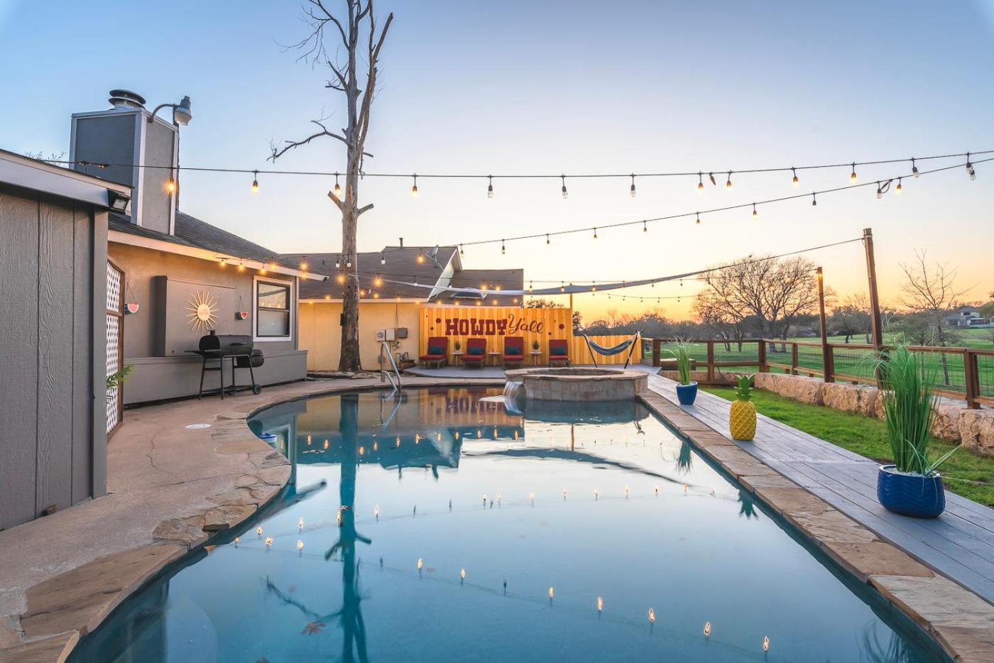 Stunning Pool Overlooking Golf Course & Game Room San Antonio Luaran gambar