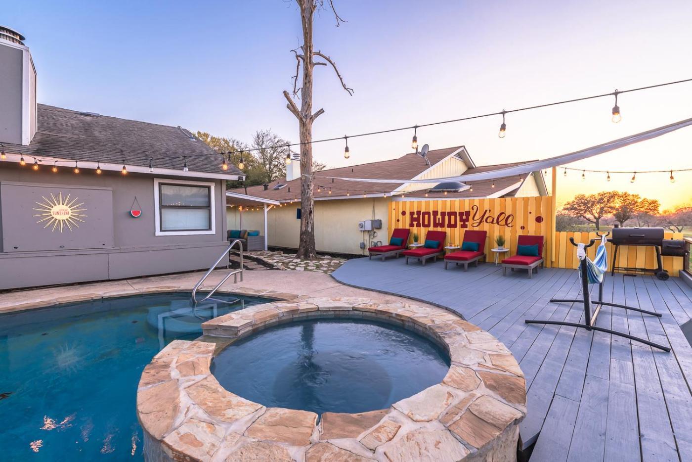 Stunning Pool Overlooking Golf Course & Game Room San Antonio Luaran gambar