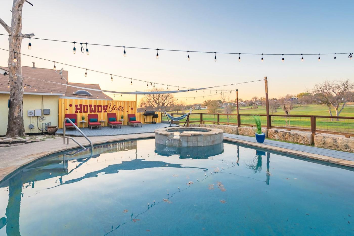 Stunning Pool Overlooking Golf Course & Game Room San Antonio Luaran gambar