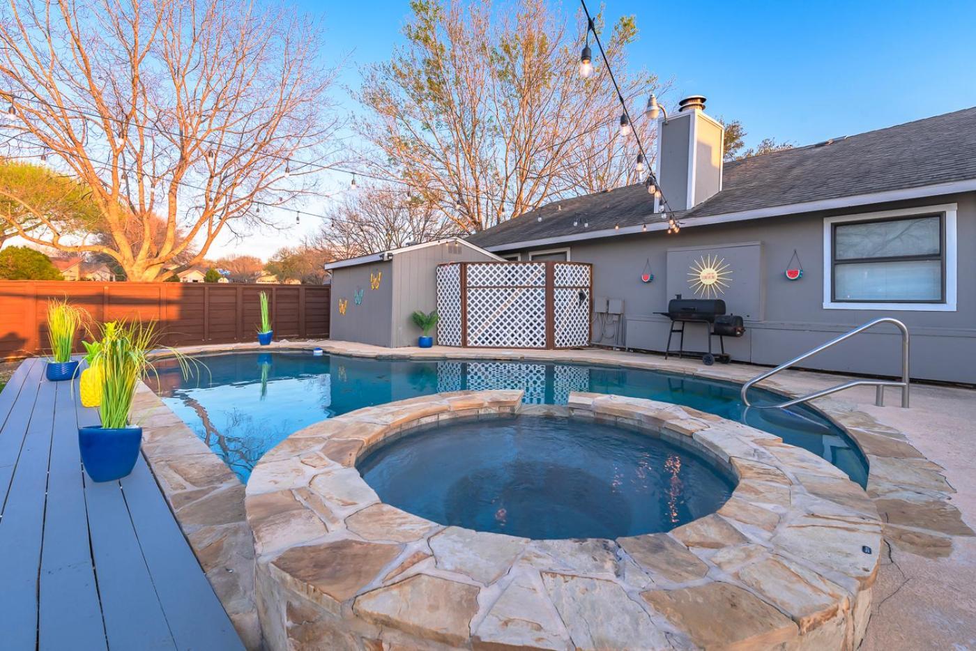 Stunning Pool Overlooking Golf Course & Game Room San Antonio Luaran gambar